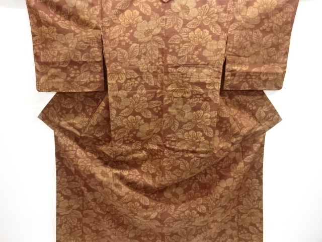 Japanese Kimono / Tsumugi Omeshi Silk